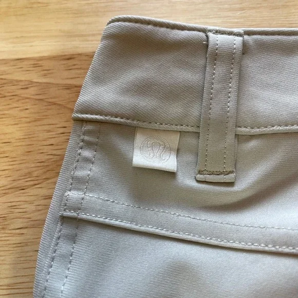 Lululemon ABC Classic Fit 5 Pocket Pant Warpstreme Warm Ash Grey Mens 36W 28L